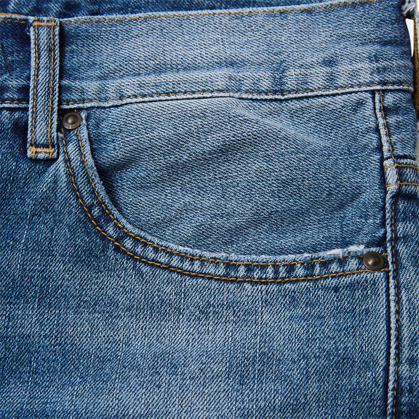 Carhartt WIP Jeans MARLOW I023029.01WJ BLUE WORN BLEACHED